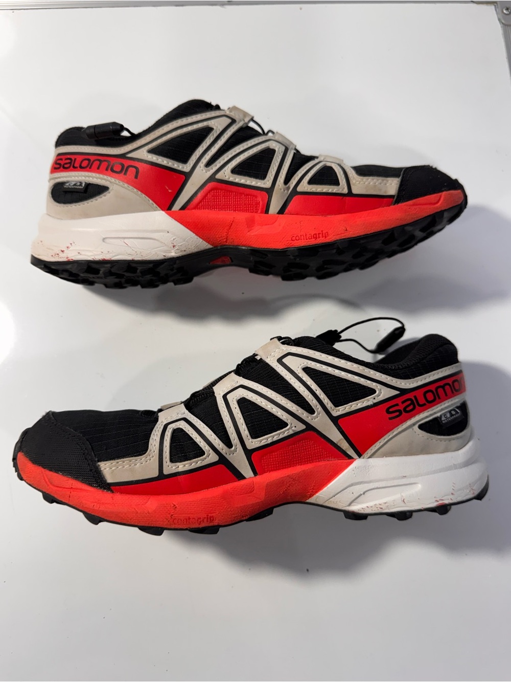 Salomon Speedcross Women’s Trail Running Shoes Red Black EU 38 US 6 Quicklace